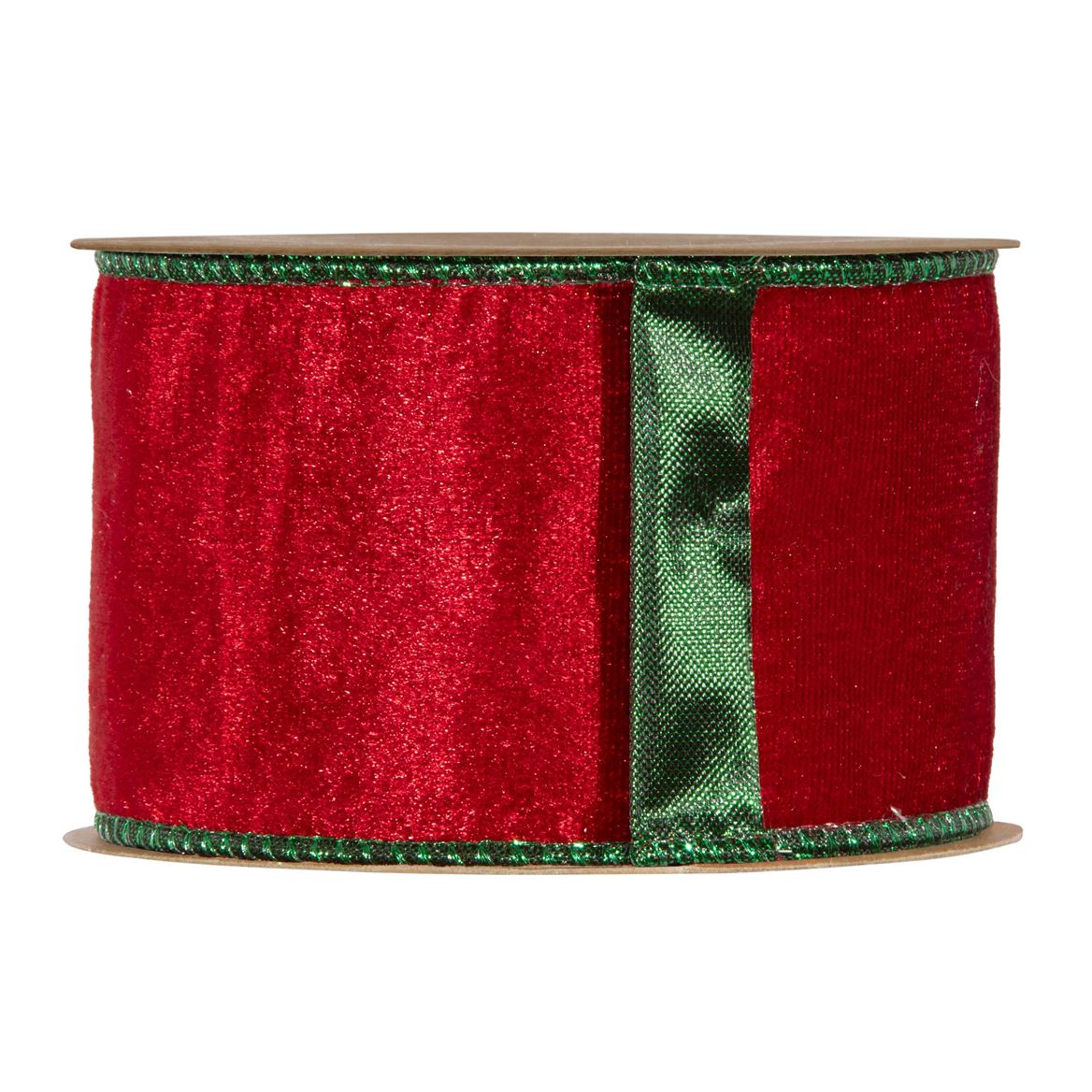 .xmas. Nastri Velvet Xmas Mm63x10mt Bordeaux