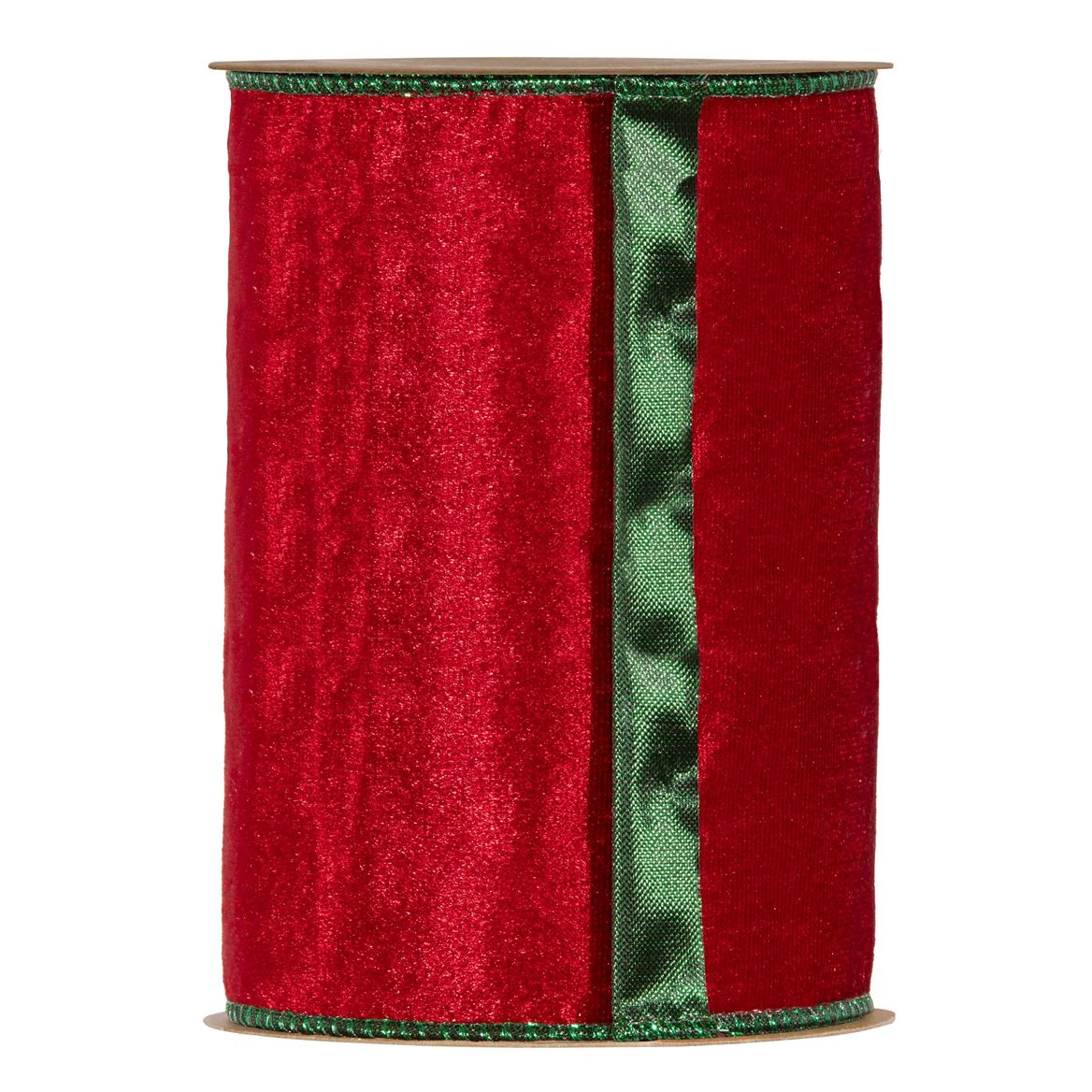 .xmas. Nastri Velvet Xmas Mm140x10mt Bordeaux