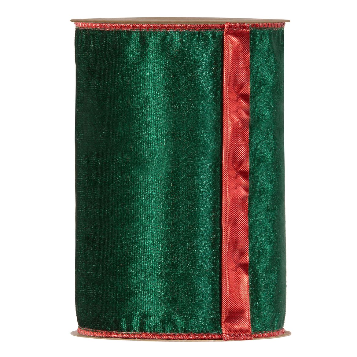 .xmas. Nastri Velvet Xmas Mm140x10mt Dark Green