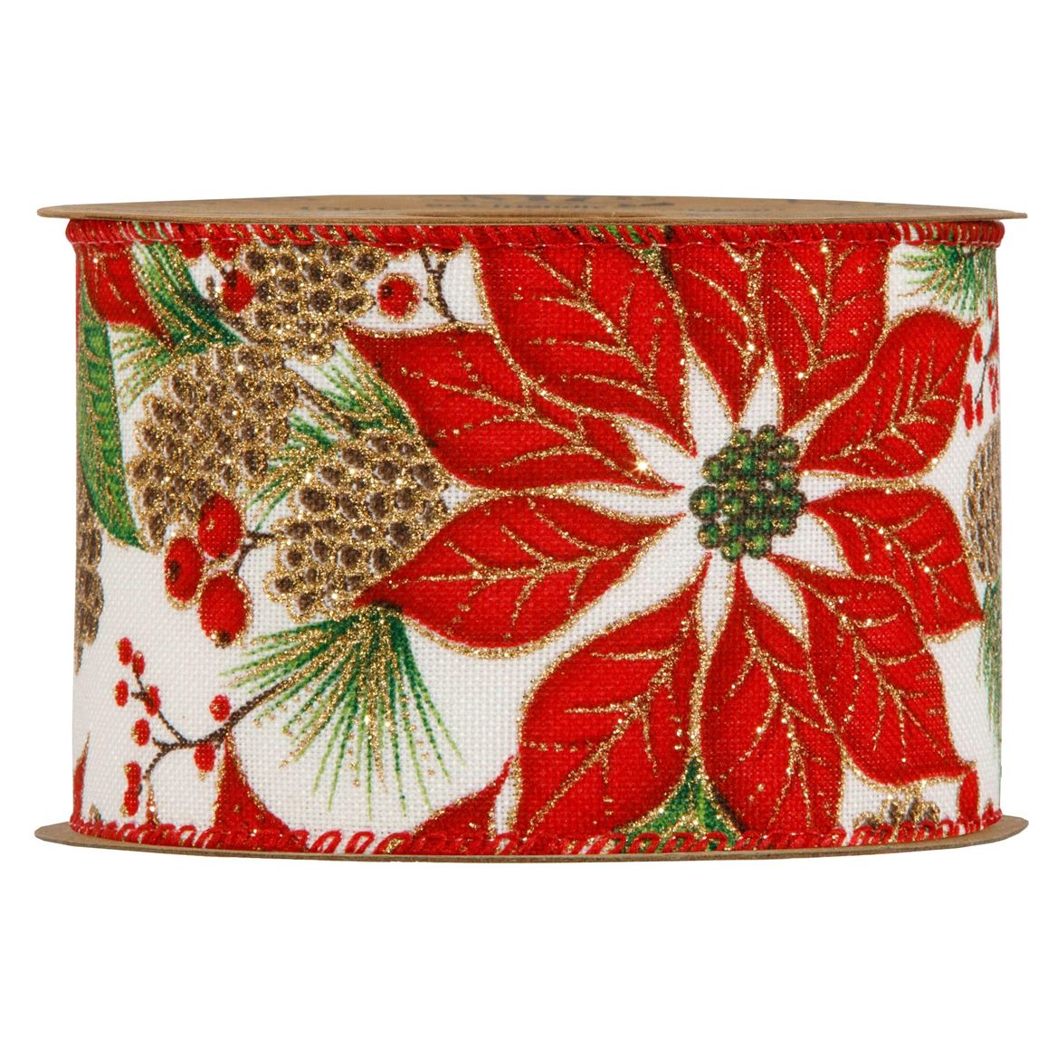 .xmas. Nastri Christmas Star Mm63x10mt