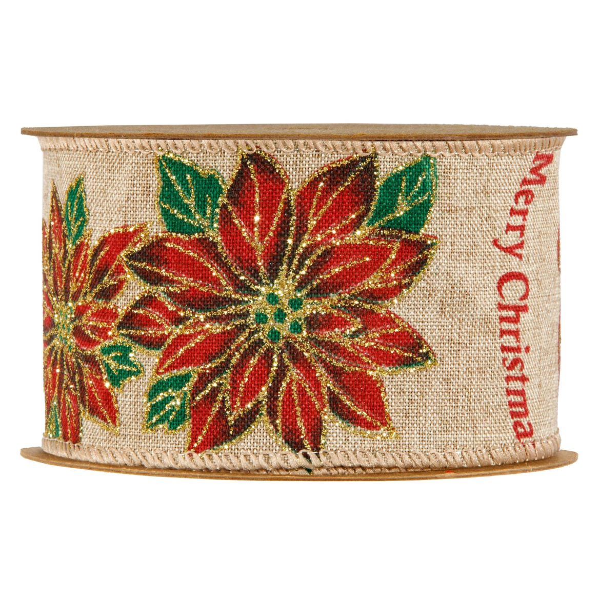.xmas. Nastri Christmas Star Mm63x10mt