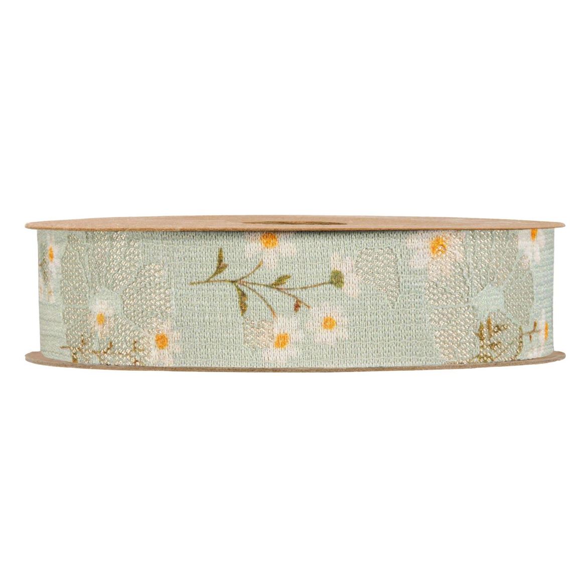 Nastri. Little Daisies Mm25x10m - Sea Water