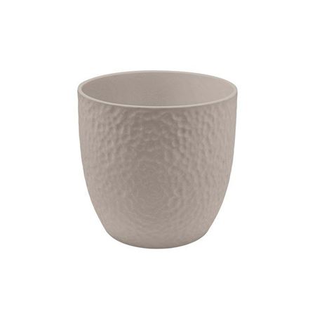 Vasi Ceramica. Bianco D.16.5 H.16.5cm