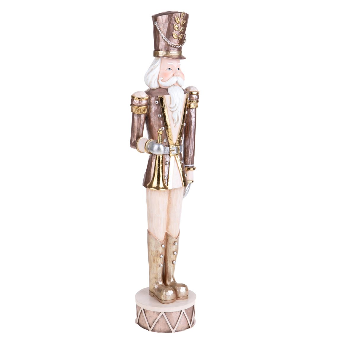 .xmas. Schiaccianoci 52 Cm Con Trombetta