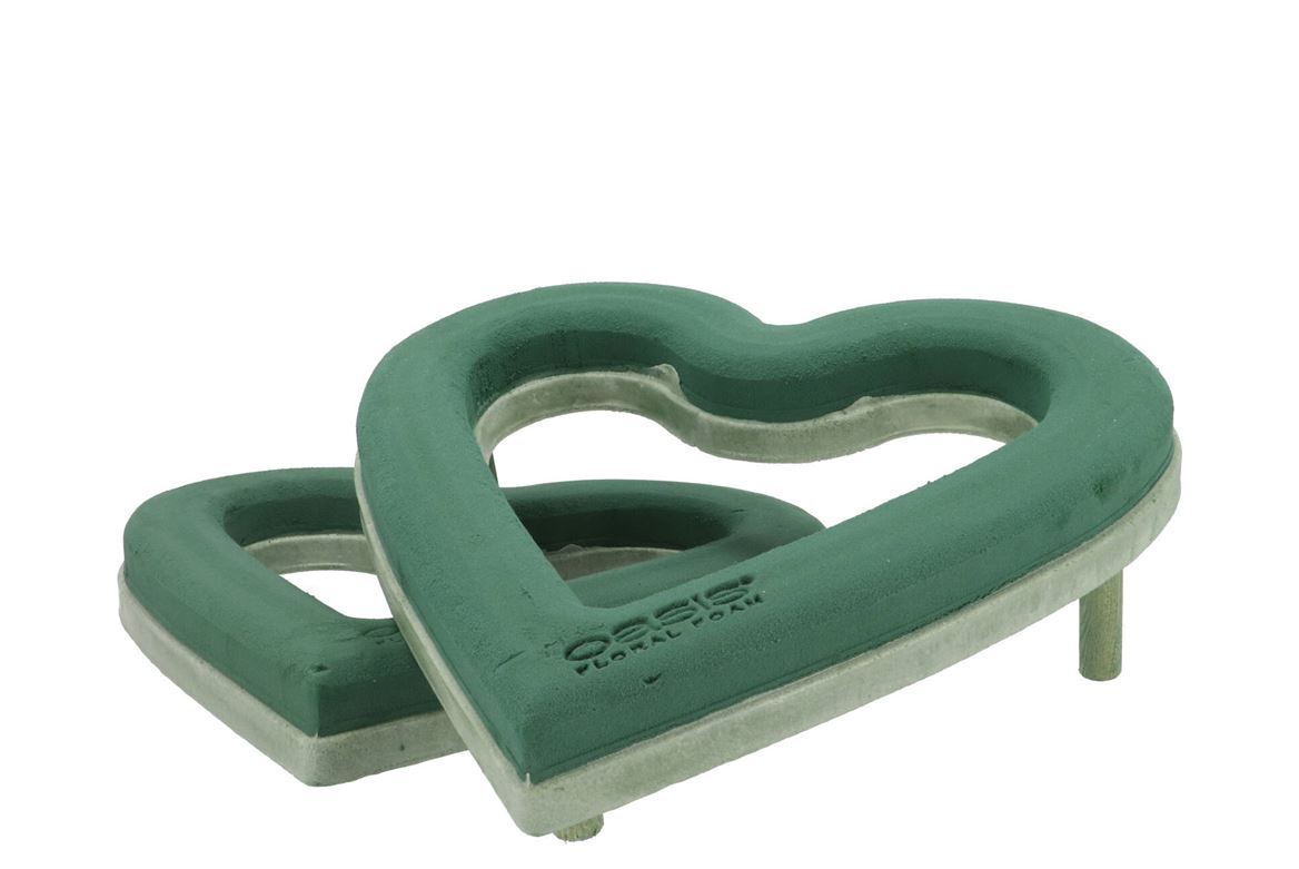 Flory. Spugne. Oasis Ecobase Cuore Aperto 38x40x4,